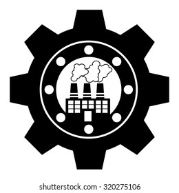 Factory, industry and business design, vector illustration eps 10.