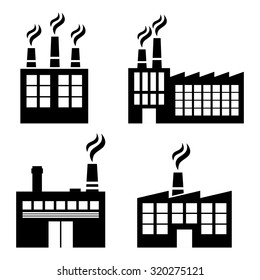 Factory, industry and business design, vector illustration eps 10.