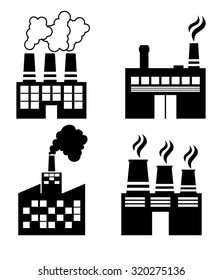 Factory, industry and business design, vector illustration eps 10.