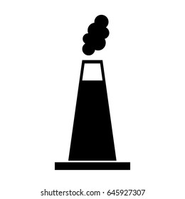 factory industry chimney icon