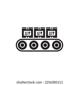 factory industry icon , refinery icon