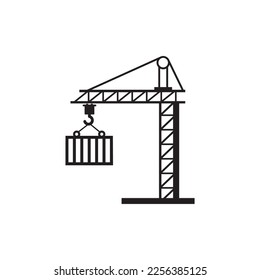 icono de la industria de fábrica, icono de refinería