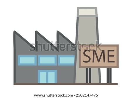 Factory or industry of a SME or small or medium-sized company