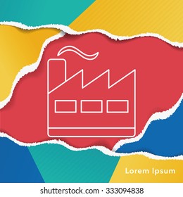 factory line icon