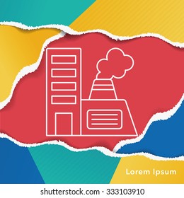 factory line icon