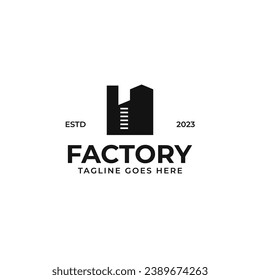 Factory Logo Design Concept Vector Illustration Symbol Icon