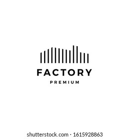 Factory Logo Vector Icon Illustration