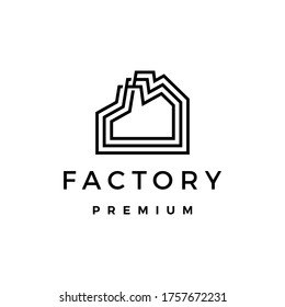 factory logo vector icon illustration