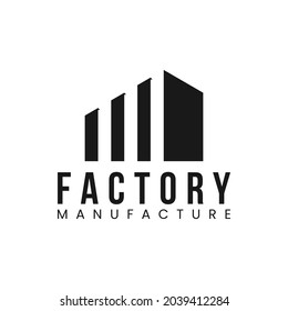 Factory Logo Vector Icon Illustration