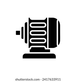 Ilustración de vectores de iconos rellenados por el motor de fábrica