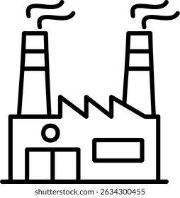 Factory New Creative Icon Design Vector