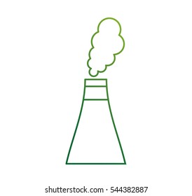factory plant isolated icon vector illustration design