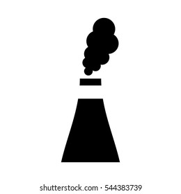 factory plant isolated icon vector illustration design