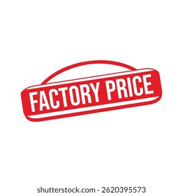 Factory Price Rubber stamp design. VECTOR ILLUSTRATION
