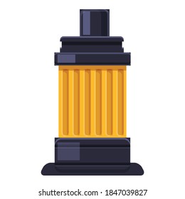 Factory pump icon. Cartoon of factory pump vector icon for web design isolated on white background