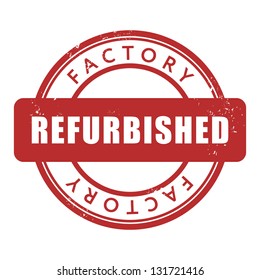 Factory Refurbished Stamp