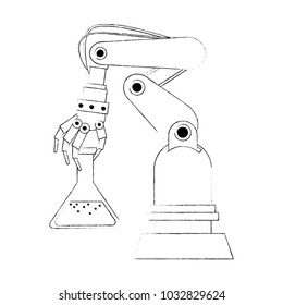 Factory robot arm