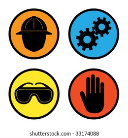 factory safety icons