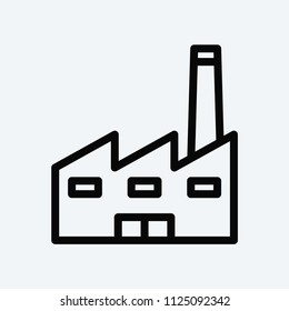 Factory vector icon