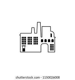 Factory vector icon