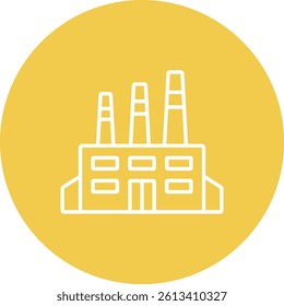 Factory vector icon. Can be used for printing, mobile and web applications.