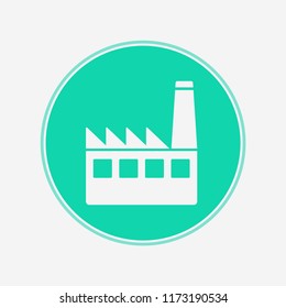 Factory vector icon sign symbol
