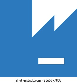 Ilustración de vectores de fábrica en un fondo transparente.Símbolos de calidad premium.Icono de vector glifos para diseño de concepto y gráfico.
