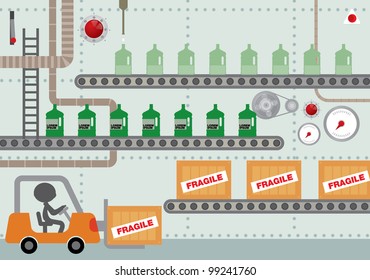 factory vector/illustration