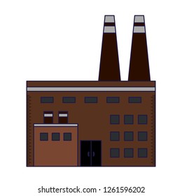 Factoy industry building