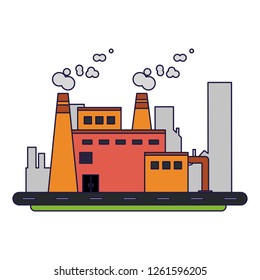 Factoy industry building