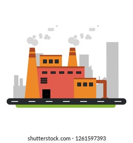Factoy industry building