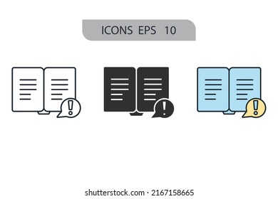 facts icons  symbol vector elements for infographic web
