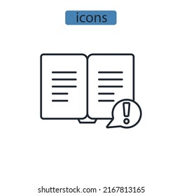 facts icons  symbol vector elements for infographic web