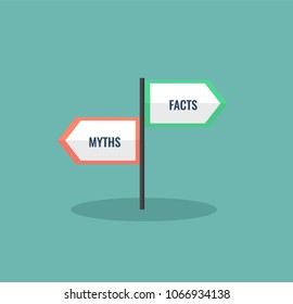 facts myths direction signs