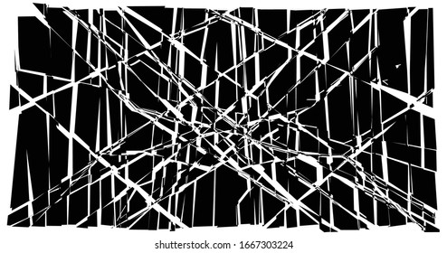 Facture, crack, shatter, broken surface texture