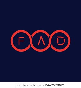 FAD Creative logo And Icon Design