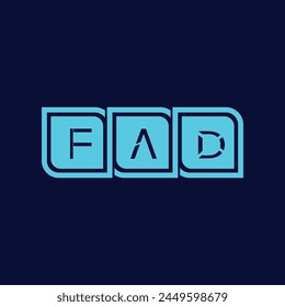 FAD Creative logo And Icon Design