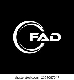 FAD Logo Design, Inspiration for a Unique Identity. Modern Elegance and Creative Design. Watermark Your Success with the Striking this Logo.