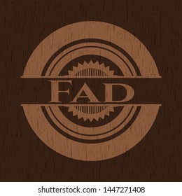 Fad wood signboards. Vector Illustration.