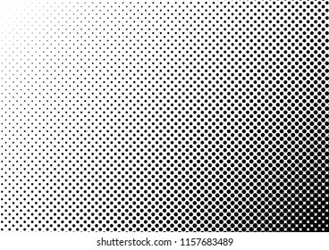 Fade Dots Background. Abstract Distressed Pattern. Modern Overlay. Vintage Grunge Texture. Vector illustration