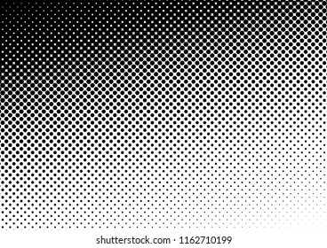 Fade Dots Background. Halftone Points Backdrop. Modern Overlay. Grunge Texture. Vector illustration