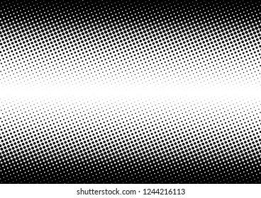 Fade Dots Background. Modern Grunge Overlay. Pop-art Distressed Texture. Gradient Backdrop. Vector illustration