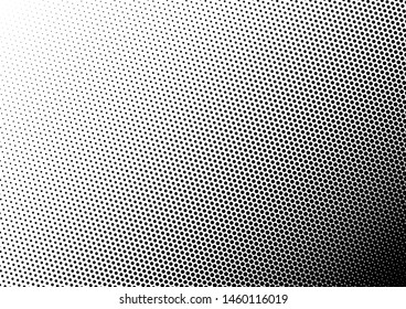 Fade Dots Background. Points Vintage Pattern. Modern Texture. Gradient Distressed Backdrop. Vector illustration