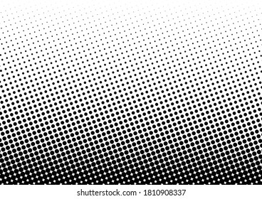 Fade Dots Background. Points Vintage Texture. Distressed Backdrop. Halftone Pattern. Vector illustration