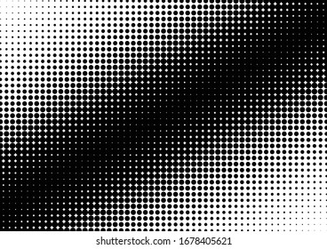 Fade Dots Background. Pop-art Overlay. Abstract Grunge Texture. Vintage Pattern. Vector illustration