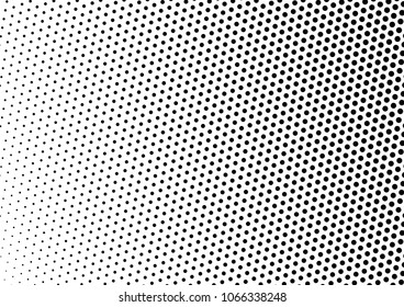 Fade Dotted Halftone Background. Abstract Pop-art Backdrop. Dots Overlay. Gradient Grunge Pattern. Vector illustration