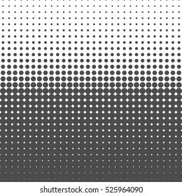 Fade gradient pattern. Gradient seamless background. Gradient halftone texture. Vector illustration