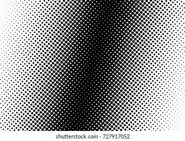 Fade Halftone Background. Modern Points Backdrop. Abstract Pop-art Overlay. Vector illustration