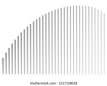 Fade Line Golden Ratio Curve Stock Vector (Royalty Free) 1217158018 ...