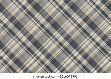 Fade pattern fabric textile, pride seamless vector check. Foot tartan background texture plaid in pastel and stone grey colors palette.